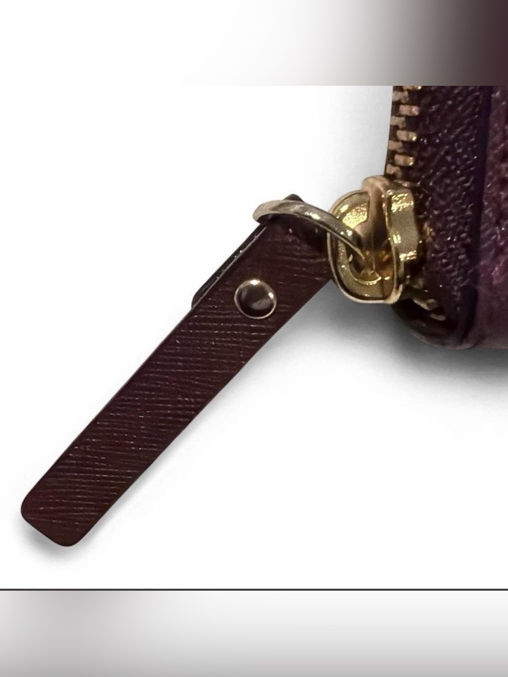 Kate Spade Zip-Around Wallet in Deep Burgundy - Picture 3 of 8
